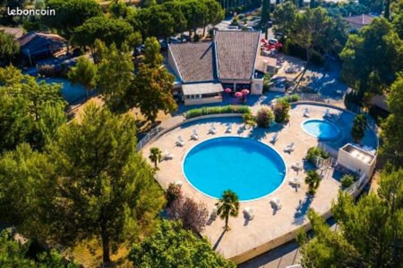 La Roque D'Antheron - Mobile-Home - 6 Pers - 3 Ch - Piscine Exterior foto