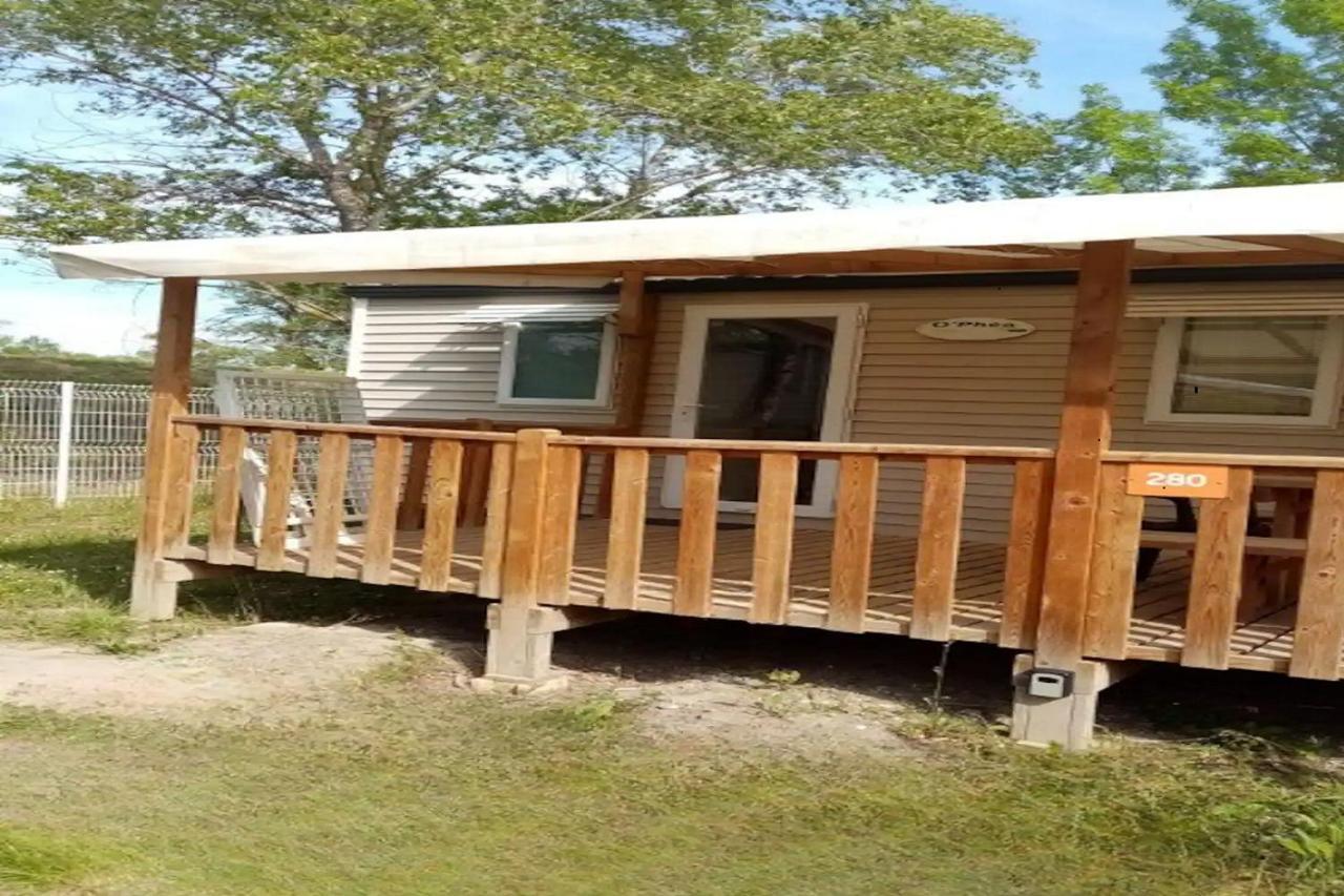 La Roque D'Antheron - Mobile-Home - 6 Pers - 3 Ch - Piscine Exterior foto