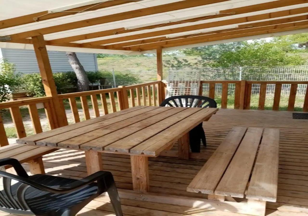 La Roque D'Antheron - Mobile-Home - 6 Pers - 3 Ch - Piscine Exterior foto